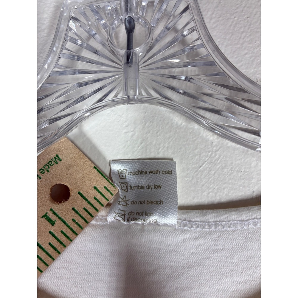 How To Sleep With A Dog Graphic Night Shirt White One Size Cotton Humor Puppy - Picture 10 of 10